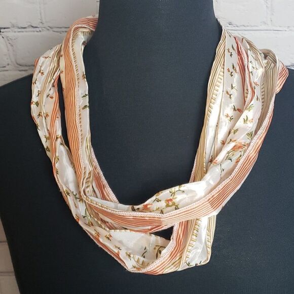 Accessories - Polyester Floral Scarf